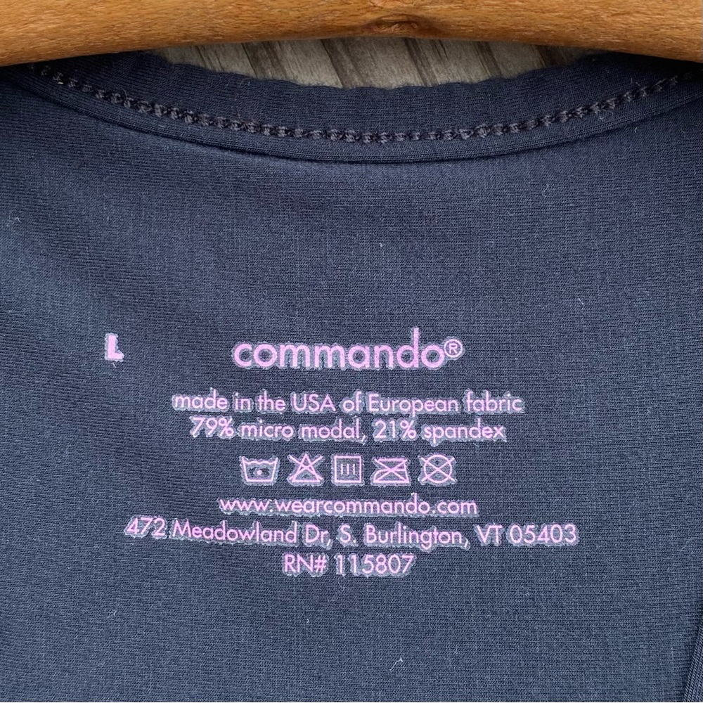 Commando Racerback V-Neck Tank - Picture 3 of 8